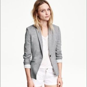 EUC Grey HM Single Button Blazer Sz. 4